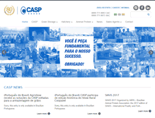 Tablet Screenshot of casp.com.br