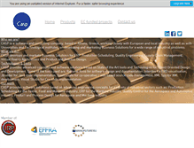 Tablet Screenshot of casp.gr